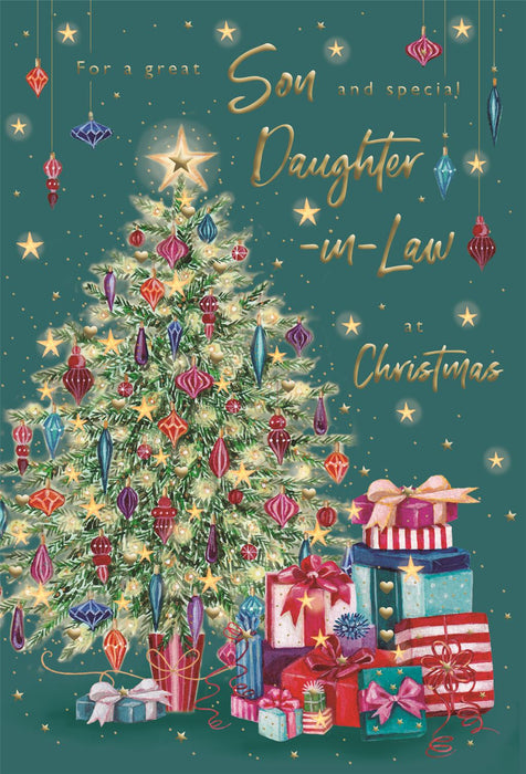 ICG 'For A Great Son And Daughter-In-Law' Christmas Card