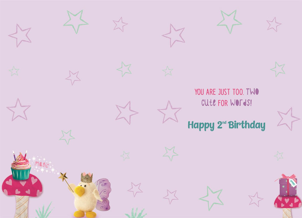 ICG 'Two Today Girl' Birthday Card