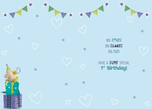 ICG '1 Today Boy' Birthday Card