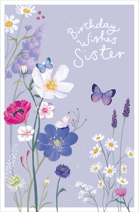 UKG 'Birthday Wishes Sister' Card