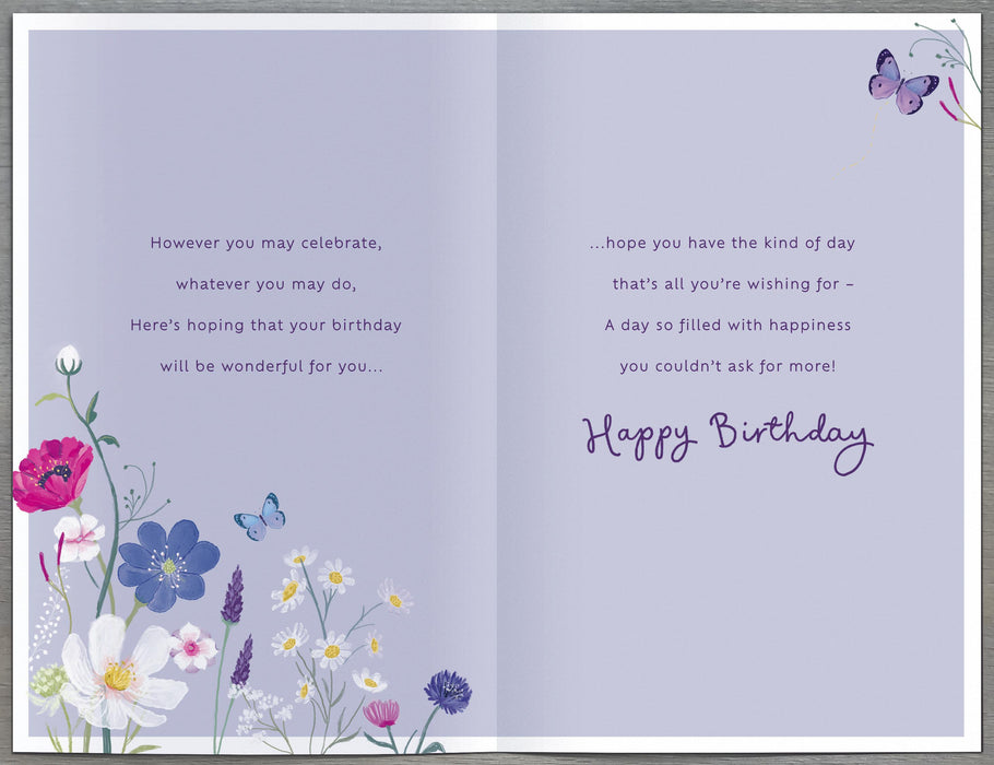 UKG 'Birthday Wishes Sister' Card