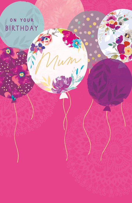 UKG 'Birthday Mum' Birthday Card
