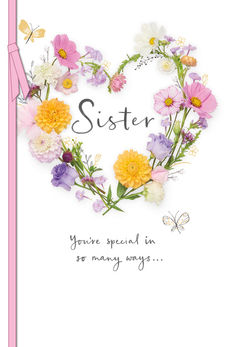 UKG 'Sisters You're Special' Birthday Card