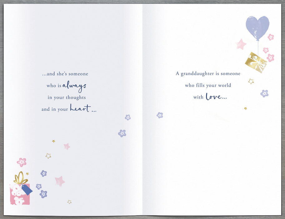 UKG 'What is A Granddaughter' Birthday Card