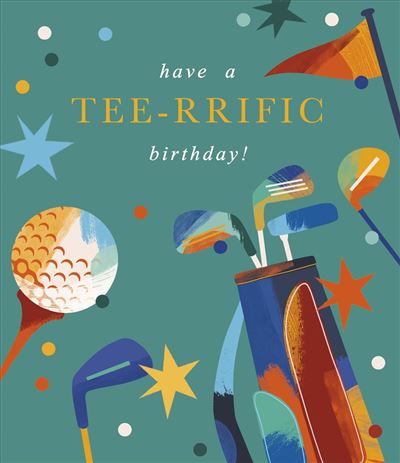UKG 'Have A Tee-rrific Birthday' Birthday Card