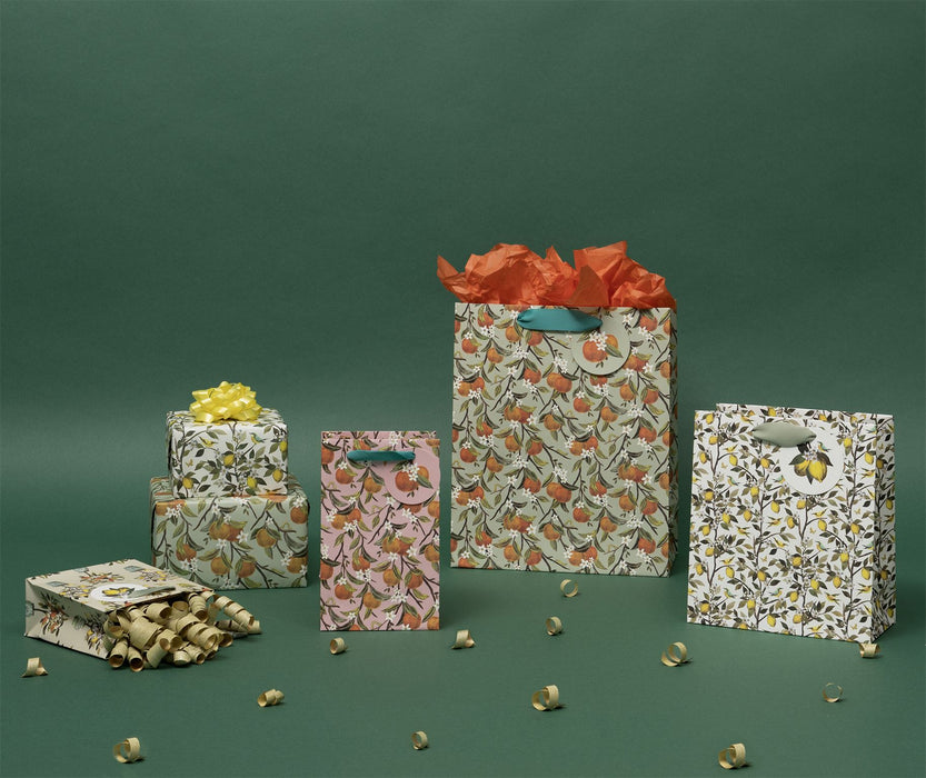 Glick Orange Orchard 4m Metre Roll Wrap