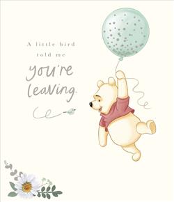 UKG 'Sorry You're Leaving' Winnie the Pooh Card — Maple Gifts