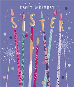 UKG 'Happy Birthday Sister' Birthday Card