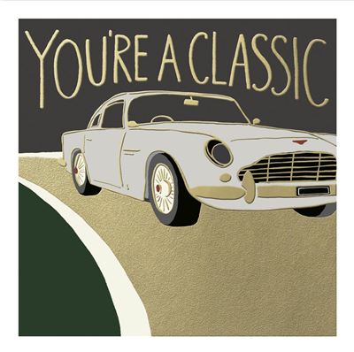 UKG 'You're A Classic' Birthday Card
