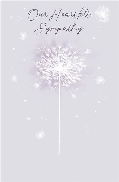 UKG 'Our heartfelt Sympathy' Sympathy Card