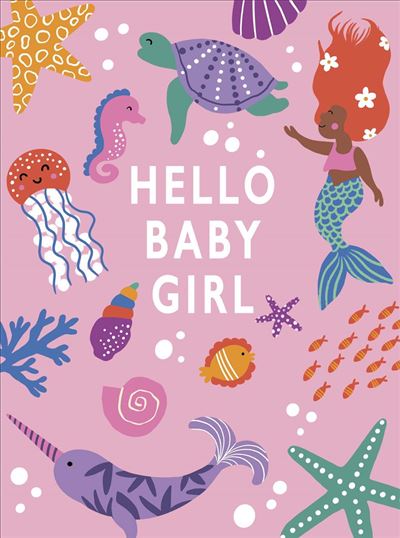 UKG 'Hello Baby Girl' New Baby Card