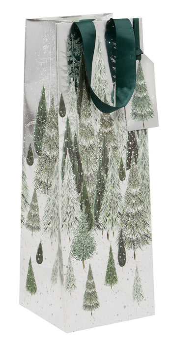 Glick Christmas Moonlit Glade Bottle Gift Bag