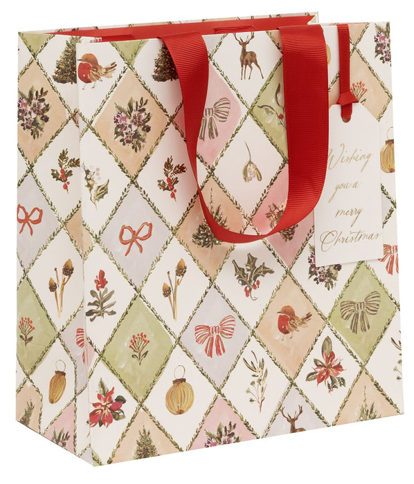Glick Winter Weave Medium Gift Bag