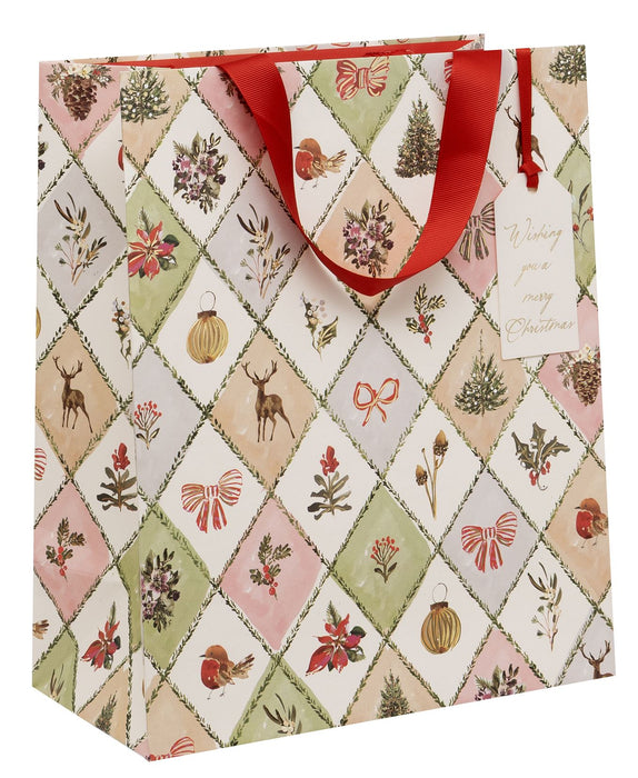 Glick Winter Weave Large Gift Bag