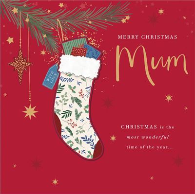 UKG 'Merry Christmas Mum' Christmas Card