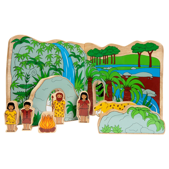 Lanka Kade Wooden Jurassic Toy World Playset