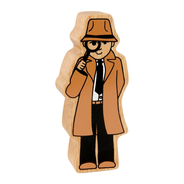 Lanka Kade Wooden Toy People Detective