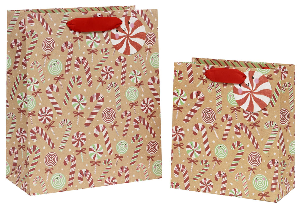 Glick Candy Cane Lane Medium Gift Bag