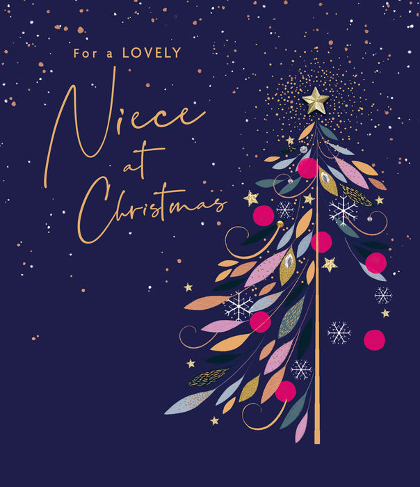UKG 'For A Lovely Niece' Christmas Card