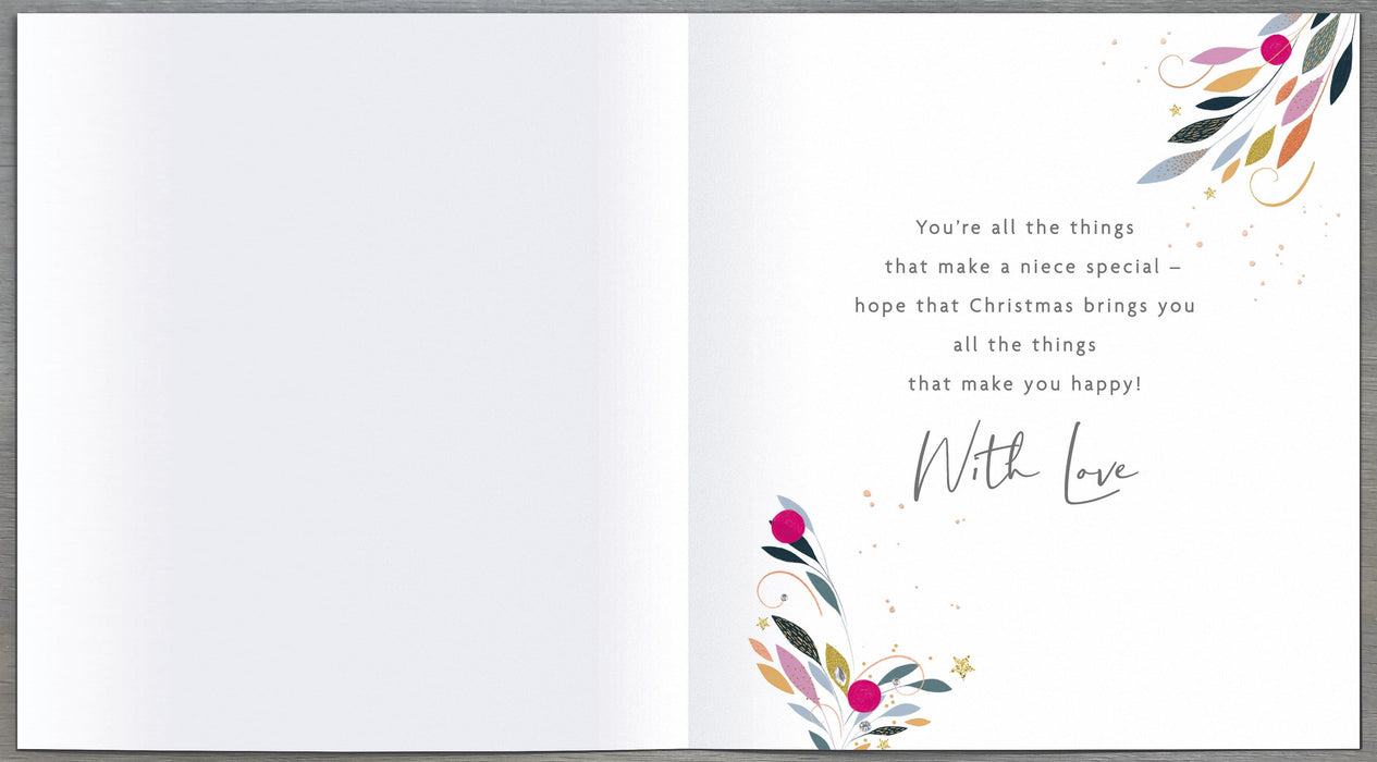 UKG 'For A Lovely Niece' Christmas Card