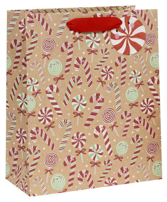 Glick Candy Cane Large Gift Bag