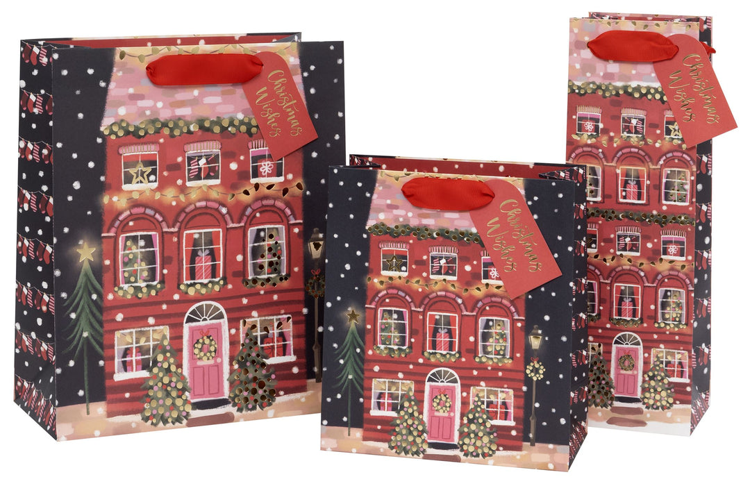 Glick Merry Manor Large Gift Bag