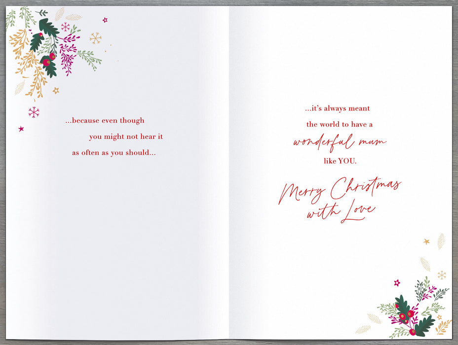 UKG 'Mum' Christmas Card