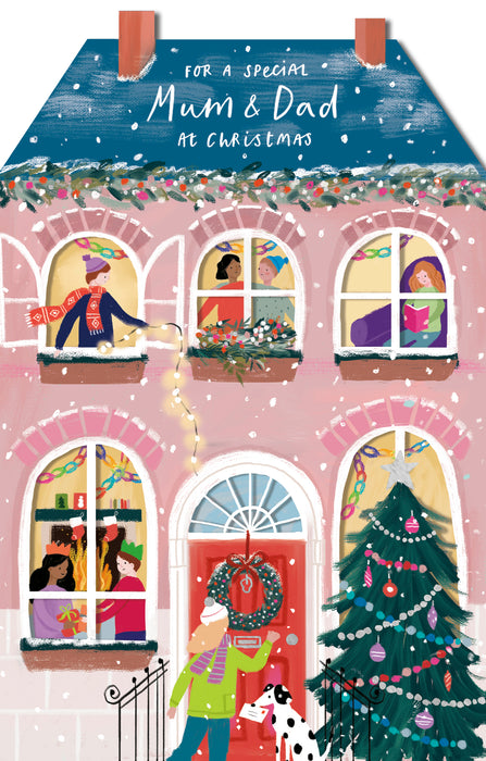UKG 'Special Mum & Dad' Christmas Card