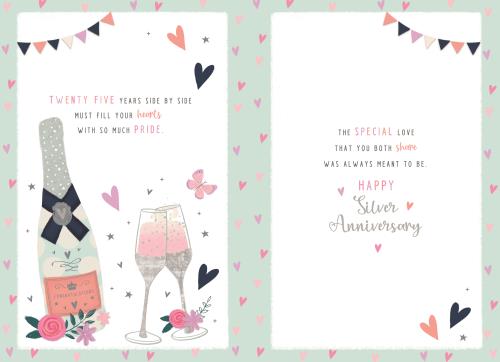 ICG 'Son & Daughter In Law' Anniversary Card