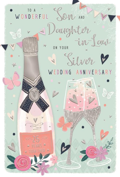 ICG 'Son & Daughter In Law' Anniversary Card