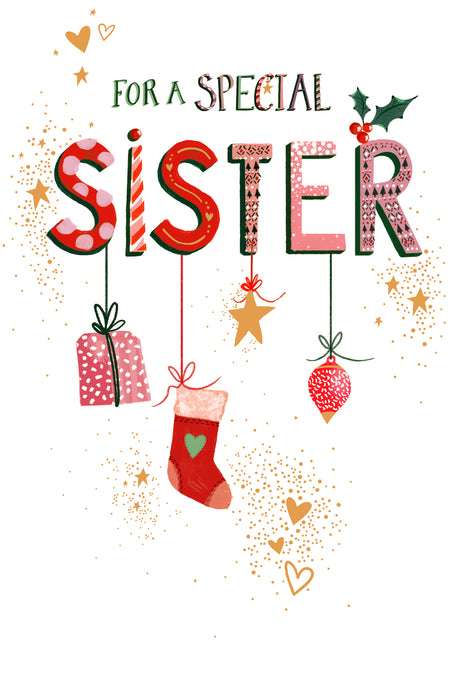 UKG 'Simply Traditional Sister' Christmas Card