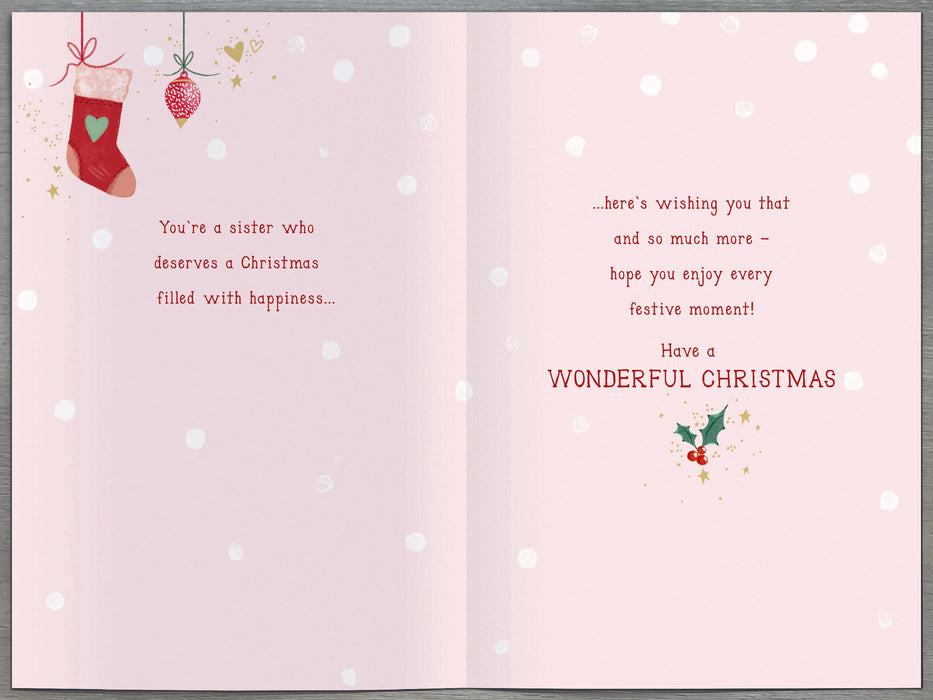 UKG 'Simply Traditional Sister' Christmas Card