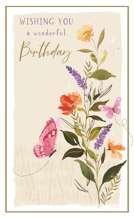 ICG 'Wishing You A Wonderful Birthday' Birthday Card