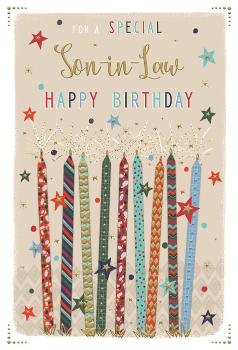 ICG 'For A Special Son-In-Law' Birthday Card