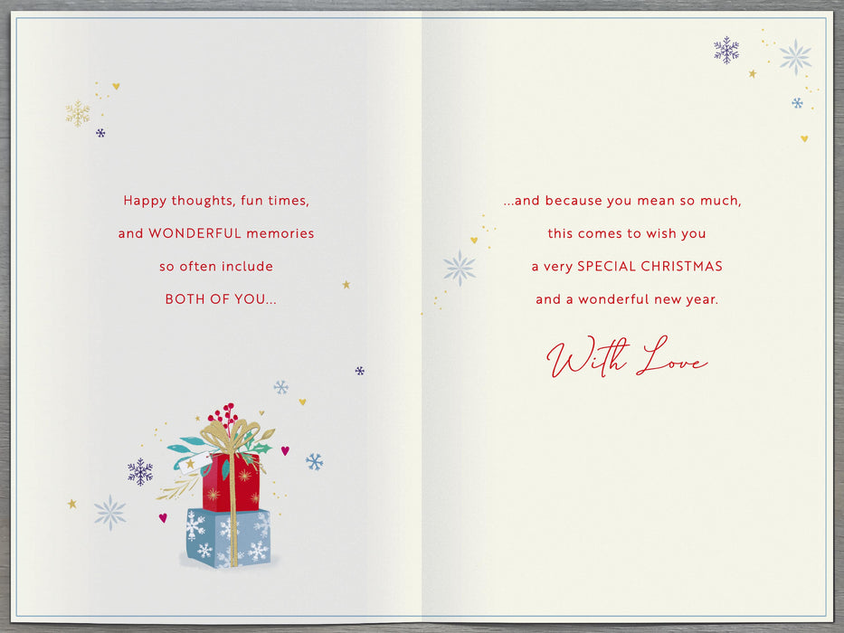 UKG 'Simply Traditional To Both Of You' Christmas Card