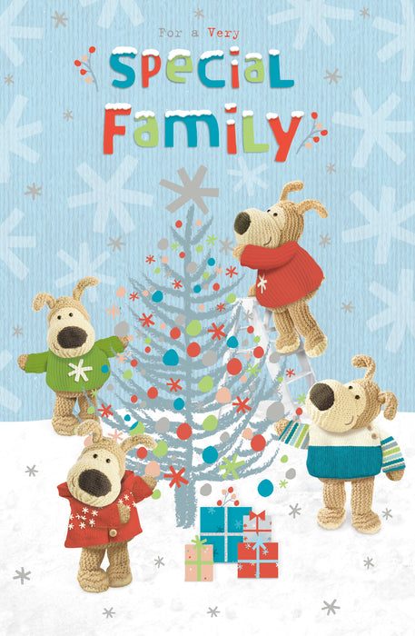 UKG 'Boofle To The Family Cute' Christmas Card