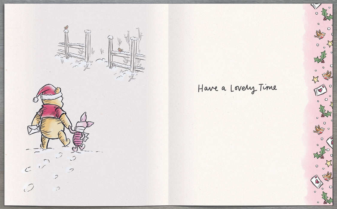 UKG 'Disney Winnie the Pooh Special Girl' Christmas Card
