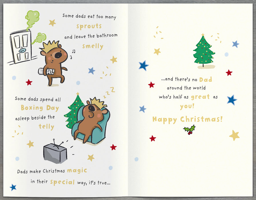 UKG 'What Dad's Do At Christmas' Christmas Card