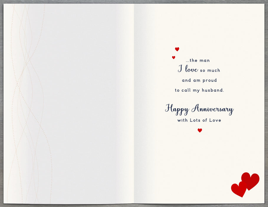 UKG 'For My Wonderful Husband On Our Anniversary' Card