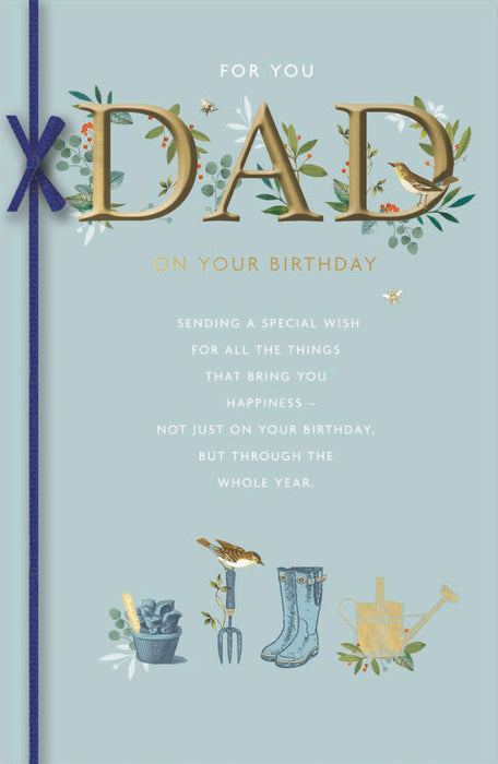 UKG 'For You Dad' Birthday Card