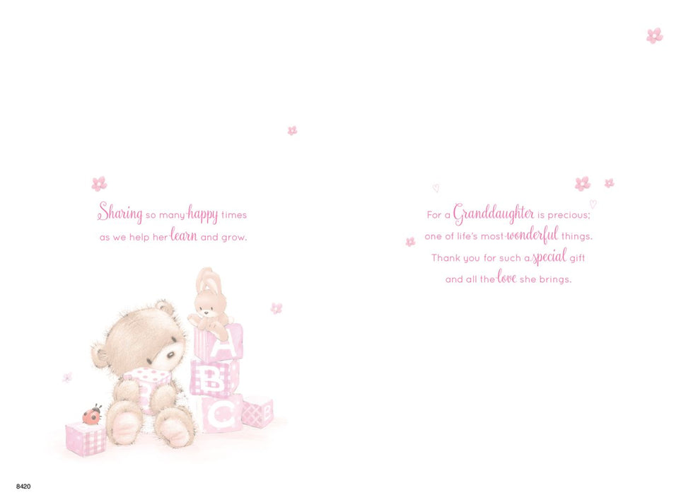 ICG 'On The Birth Of Your Granddaughter' New Baby Card