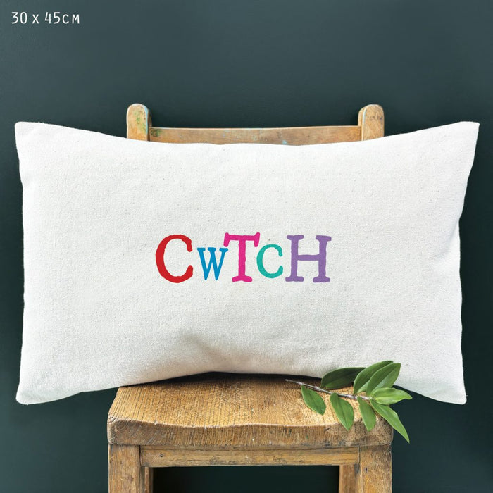 East of India Long Cushion - Cwtch Colour