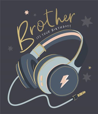 UKG 'Brother It's Your Birthday' Birthday Card
