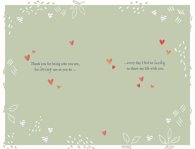 ICG 'For A Very Special Husband' Valentine Card