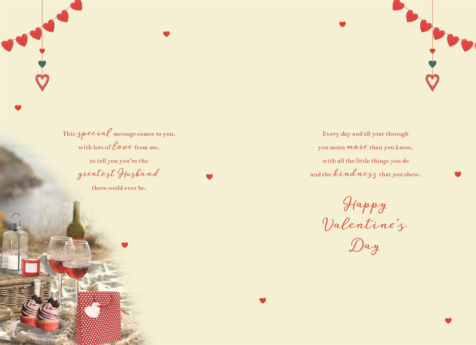 ICG 'To My Special Husband' Valentine Card