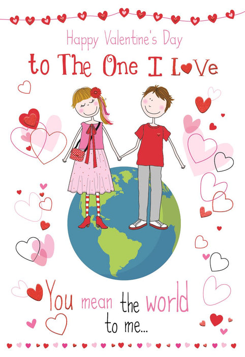 ICG 'To The One I Love' Valentine Card