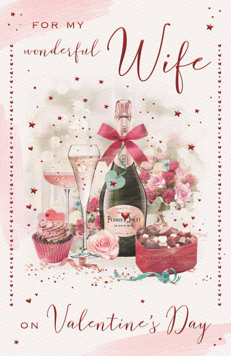 ICG 'For My Wonderful Wife' Valentine Card