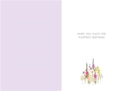 Nigel Quiney 'Warm Field Daughter-In-Law' Birthday Card