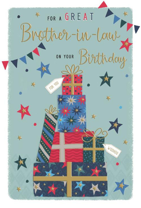 ICG 'Happy Birthday Brother-In-Law' Birthday Card