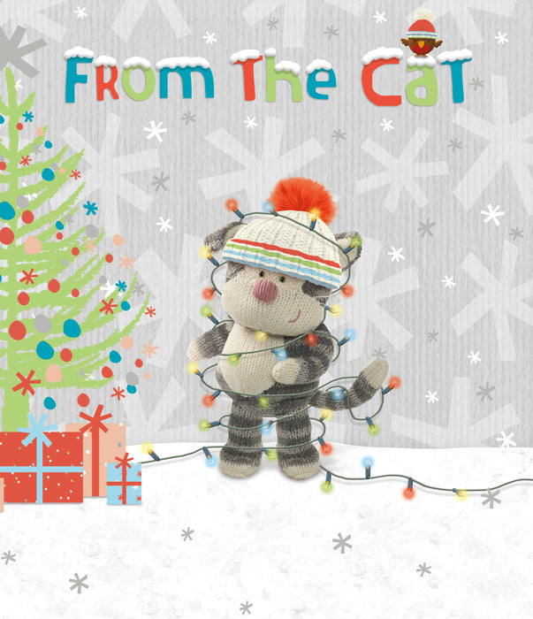 UKG 'Boofle From Cat' Christmas Card